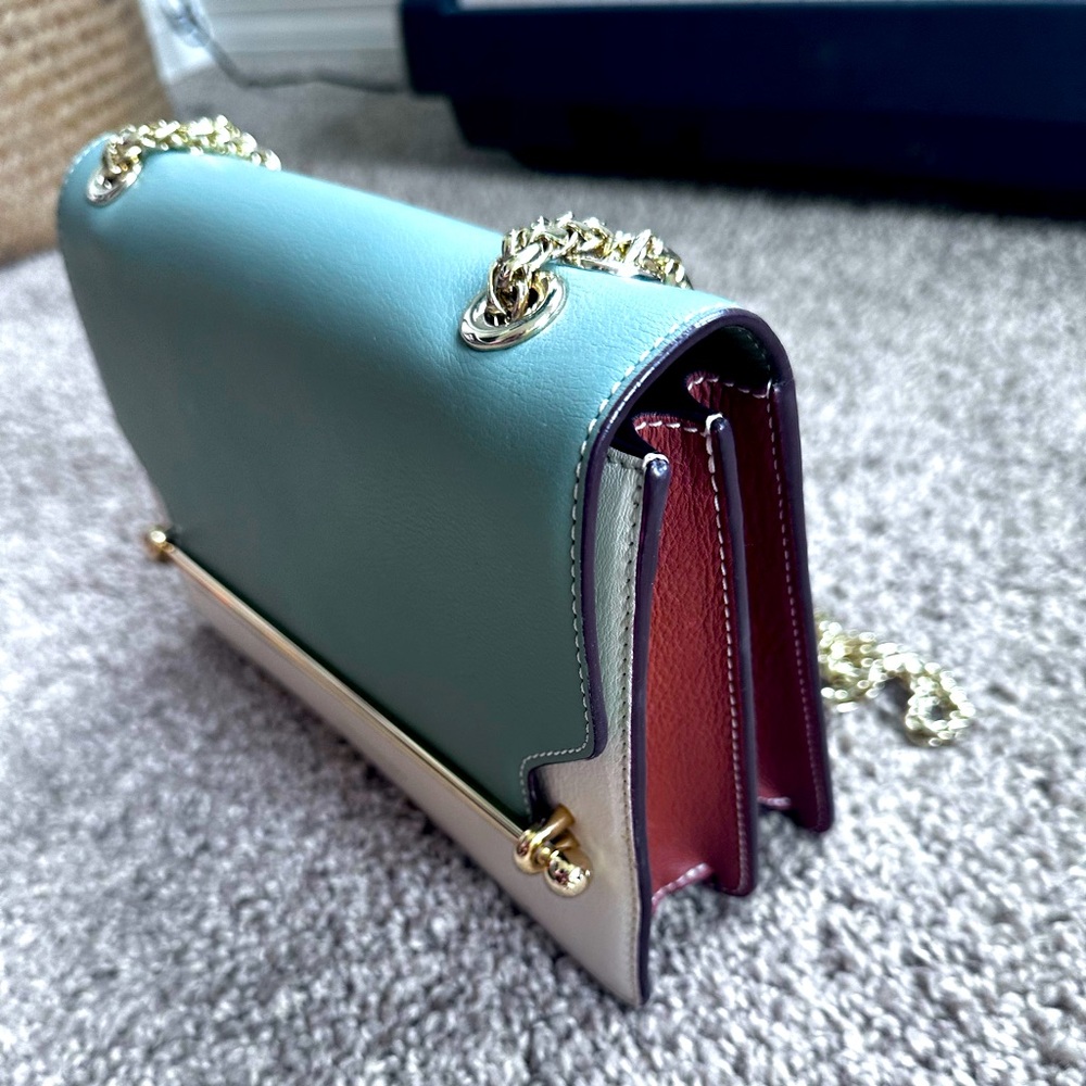 Perfect Convertible Strathbery East/West | Mint, Cream, Tan